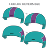 South Simcoe Rebel Rollers, Ghoul Guides: Two pairs of 1-Color Reversible Helmet Covers