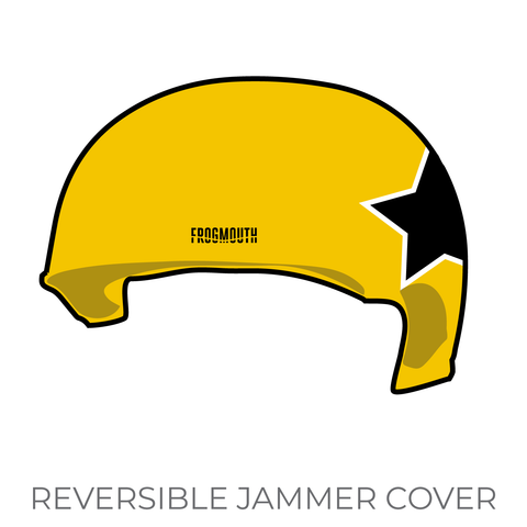Glasgow Roller Derby Travel Teams: Jammer Helmet Cover (Yellow)