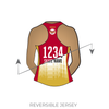 Golden City Rollers: Reversible Uniform Jersey (RedR/WhiteR)