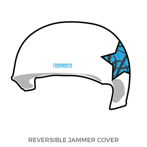 Rockin City Roller Derby Greatest Hits: Jammer Helmet Cover (White)