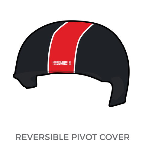 Grimsby Roller Derby Grim Reavers: 2018 Pivot Helmet Cover (Black)