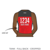 Grimsby Roller Derby Grim Reavers: Reversible Uniform Jersey (BlackR/RedR)