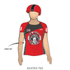 Grimsby Roller Derby Grim Reavers: 2018 Uniform Jersey (Red)