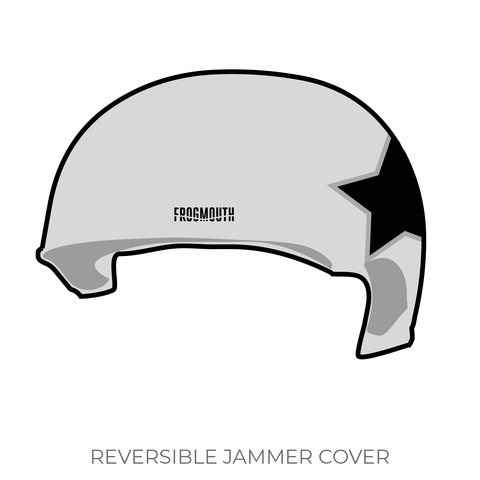 Hurricane Alley Roller Derby: 2019 Jammer Helmet Cover (Gray)