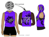 Boston Roller Derby Harbor Horrors: Uniform Sleeveless Hoodie