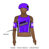 Boston Roller Derby Harbor Horrors: Reversible Uniform Jersey (PurpleR/WhiteR)