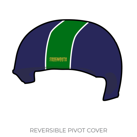 Hartford Area Roller Derby: 2019 Pivot Helmet Cover (Blue)