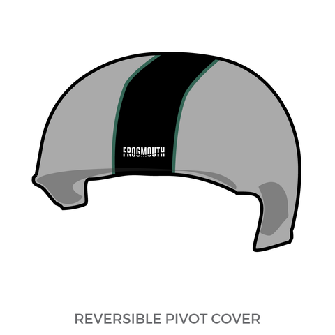 Hattiesburg Roller Derby: Pivot Helmet Cover (Gray)