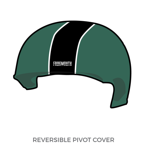 Hattiesburg Roller Derby: Pivot Helmet Cover (Green)