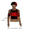 Windy City Rollers Hell's Bells: Uniform Jersey (Black)