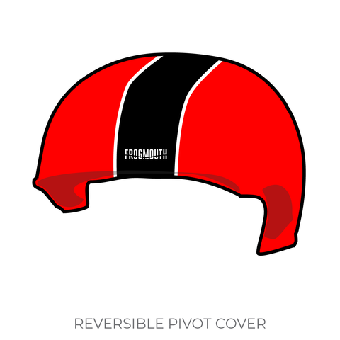 Windy City Rollers Hell's Bells: Pivot Helmet Cover (Red)