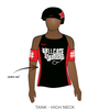 Hellgate Roller Derby: Reversible Uniform Jersey (WhiteR/BlackR)