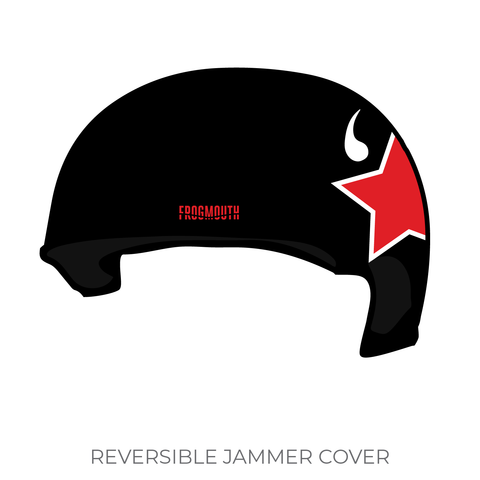 Hellgate Roller Derby Hellions: Jammer Helmet Cover (Black)