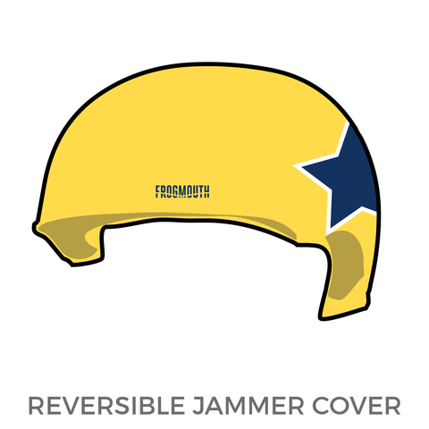 Wisconsin United Roller Derby: 2019 Jammer Helmet Cover (Yellow)