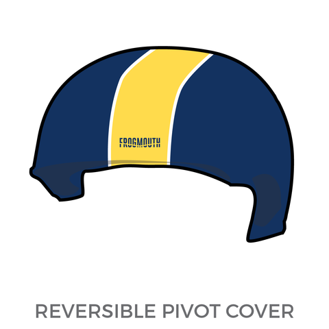 Wisconsin United Roller Derby: 2019 Pivot Helmet Cover (Blue)