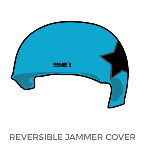 High Altitude Roller Derby: Jammer Helmet Cover (Blue)