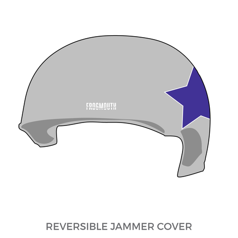 Hill City Rollers: 2019 Jammer Helmet Cover (Gray)