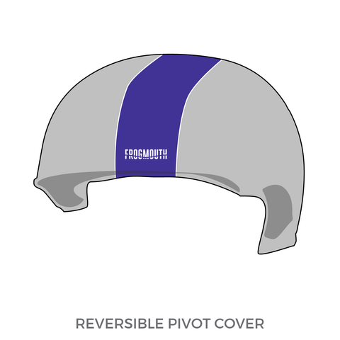 Hill City Rollers: 2019 Pivot Helmet Cover (Gray)