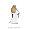 Houston Roller Derby League Items: 2018 Uniform Jersey (White)