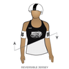 Houston Roller Derby League Items: Reversible Uniform Jersey (BlackR/WhiteR)