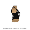 Houston Roller Derby League Items: 2018 Uniform Jersey (Black)