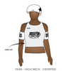 Houston Roller Derby League Items: 2018 Uniform Jersey (White)