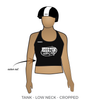 Houston Roller Derby League Items: Reversible Uniform Jersey (BlackR/WhiteR)