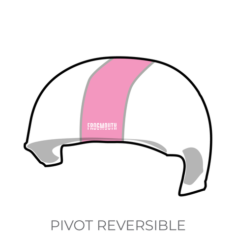 Houston Roller Derby All Stars: Pivot Helmet Cover (White)