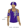 Texas Rollergirls Hustlers: Uniform Jersey (Purple)
