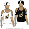 ICT Roller Derby: Reversible Scrimmage Jersey (White Ash / Black Ash)