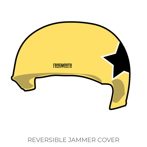 ICT Roller Derby: 2019 Jammer Helmet Cover (Yellow)