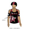 IE Derby Divas Travel Team: Reversible Uniform Jersey (BlackR/RedR)