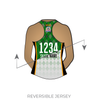 Irish Hills Bombshells Roller Derby: Reversible Uniform Jersey (GrayR/GreenR)