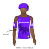 Jacksonville Roller Derby Juniors: 2019 Uniform Jersey (Purple)