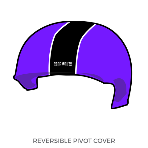 Jacksonville Roller Derby Juniors: Pivot Helmet Cover (Purple)