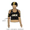 Jacksonville Roller Derby: 2018 Uniform Jersey (Black)