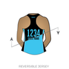 Jersey Shore Roller Derby: Reversible Uniform Jersey (BlackR/BlueR)