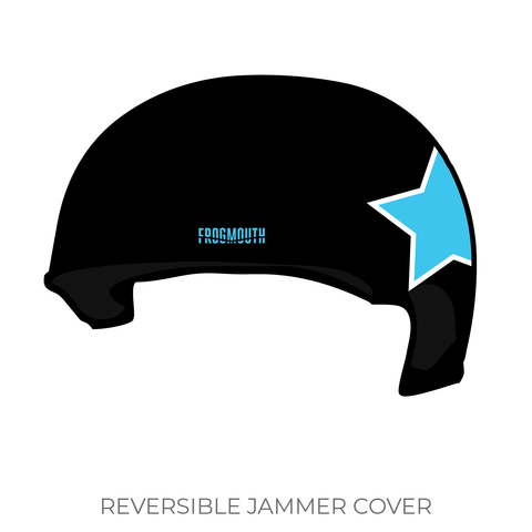 Jersey Shore Roller Derby: 2019 Jammer Helmet Cover (Black)