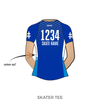 Jet City Roller Derby Bombers: 2018 Uniform Jersey (Blue)