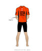 Kamikaze Badass Roller Derby: 2019 Uniform Jersey (Orange)