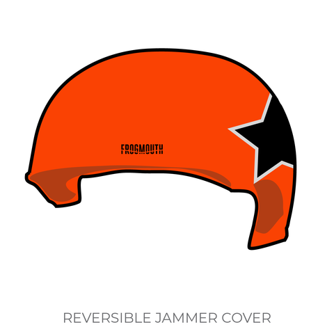 Kamikaze Badass Roller Derby: 2019 Jammer Helmet Cover (Orange)