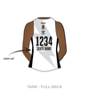 Kamikaze Badass Roller Derby: Reversible Uniform Jersey (BlackR/WhiteR)