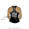 Kamikaze Badass Roller Derby: 2019 Uniform Jersey (Black)