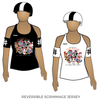 Kawaii Roller Derby: Reversible Scrimmage Jersey (White Ash / Black Ash)