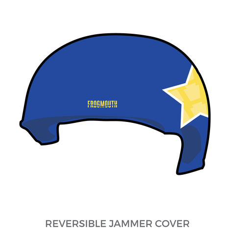 Keystone Roller Derby: Jammer Helmet Cover (Blue)