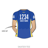 Keystone Roller Derby K-Bees Junior Roller Derby: 2019 Uniform Jersey (Blue)