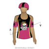 Kingston City Rollers: Reversible Uniform Jersey (BlackR/PinkR)