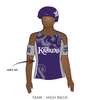 Pirate Bay Roller Derby Krakens: Reversible Uniform Jersey (PurpleR/GrayR)