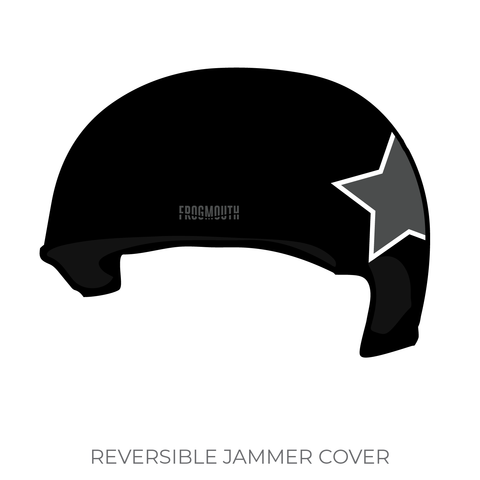 L.A. Derby Dolls All Stars Derby Dolls X: Jammer Helmet Cover (Black)