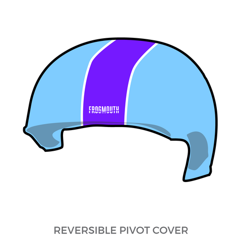 Lake Ontario Roller Derby: Pivot Helmet Cover (Blue)